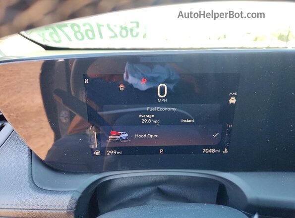 KL4AMCSLXRB108543 2024 BUICK ENCORE Gray Вид щитка приладів