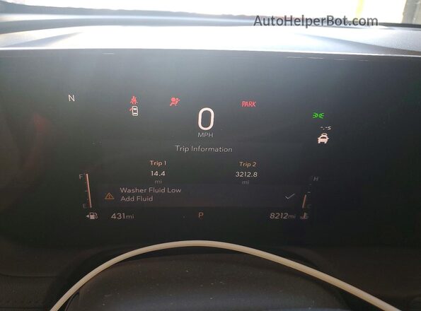 KL4AMCSLXTB045550 2026 BUICK ENCORE Orange Vista del cuadro de instrumentos