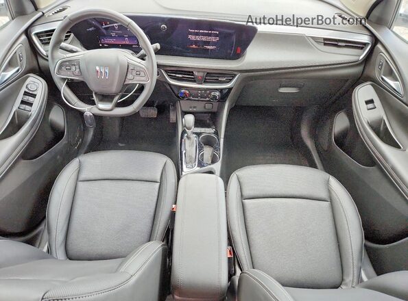 KL4AMDSL4RB105482 2024 BUICK ENCORE White Dashboard view