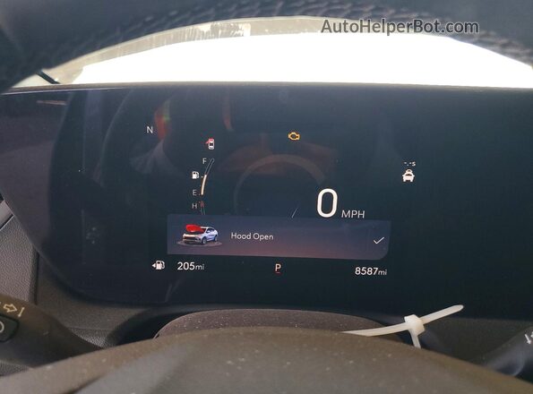 KL4AMDSL4SB147477 2025 BUICK ENCORE Gray ხელსაწყოთა პანელის ხედი