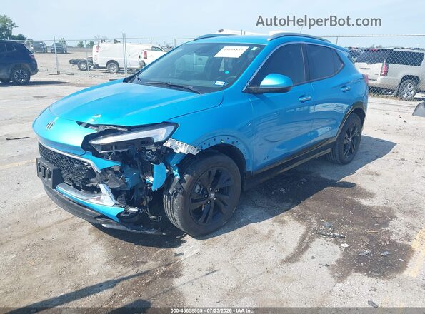 KL4AMDSL6SB032069 2025 BUICK ENCORE Синий Передняя левая четверть