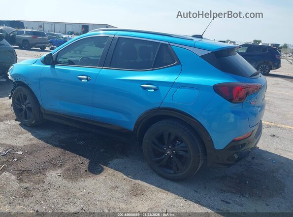 KL4AMDSL6SB032069 2025 BUICK ENCORE Синий Задняя левая четверть