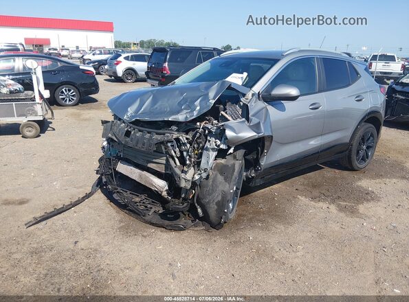 KL4AMDSL7RB168706 2024 BUICK ENCORE Gray წინა მარცხენა ხედი სამი მეოთხედიდან