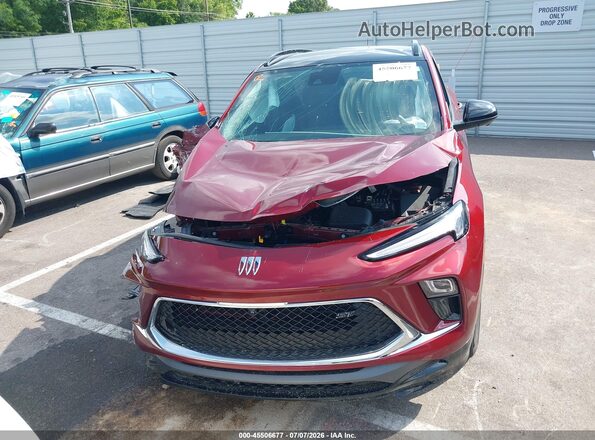 KL4AMDSL7SB013661 2025 BUICK ENCORE Red Widok komory silnika