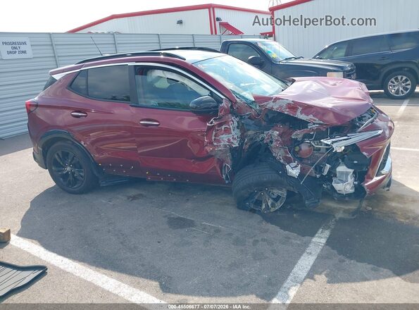 KL4AMDSL7SB013661 2025 BUICK ENCORE Red Widok z tyłu