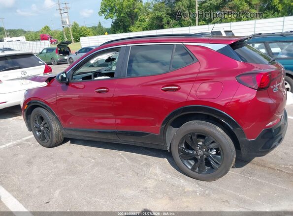 KL4AMDSL7SB013661 2025 BUICK ENCORE Red Widok deski rozdzielczej