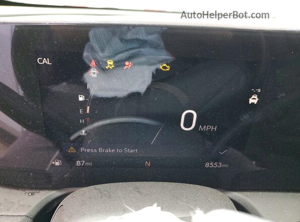 KL4AMDSL7TB033815 2026 BUICK ENCORE White Instrument cluster view
