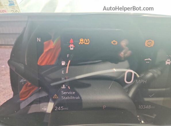 KL4AMDSL8RB144625 2024 BUICK ENCORE Gray Widok zestawu wskaźników