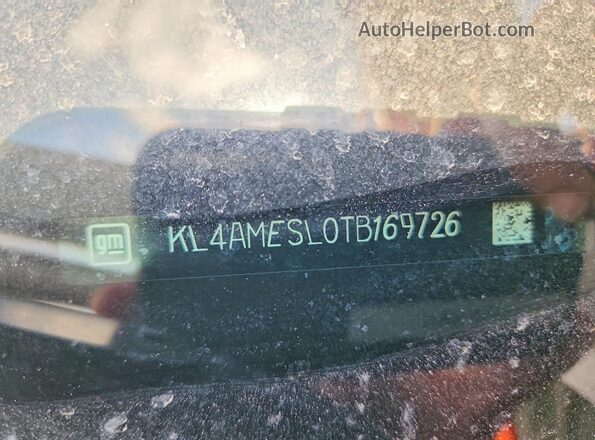 KL4AMESL0TB169726 2026 BUICK ENCORE White Vista de la etiqueta del VIN