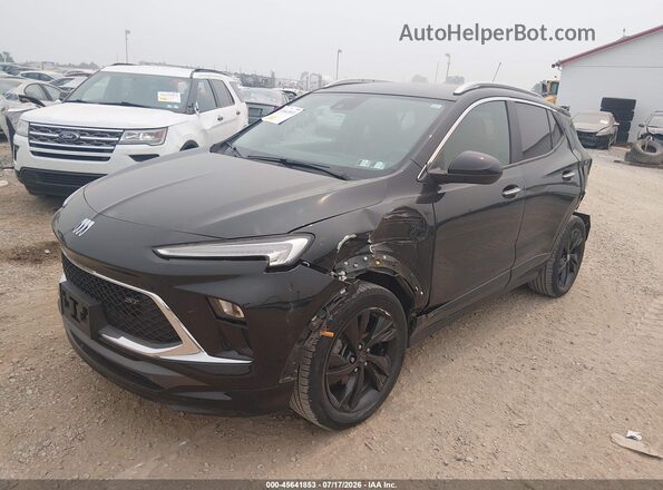 KL4AMESL2RB007766 2024 BUICK ENCORE Black Առջևի ձախ երեք քառորդ տեսարան