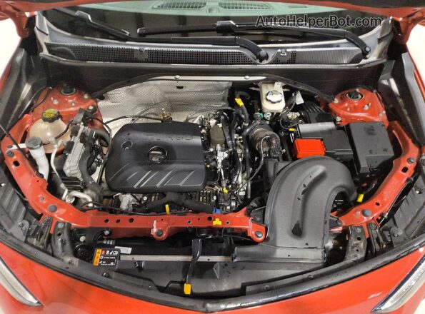 KL4AMESL5RB171173 2024 BUICK ENCORE Orange Engine compartment view