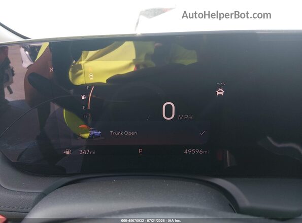 KL4AMESL6RB161512 2024 BUICK ENCORE Gray უკანა სავარძლების ხედი