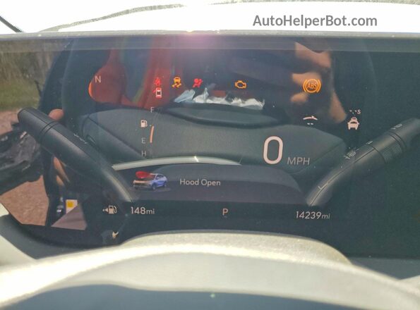 KL4AMESL9RB113700 2024 BUICK ENCORE Blue ხელსაწყოთა პანელის ხედი