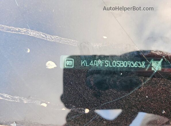 KL4AMFSL0SB093638 2025 BUICK ENCORE White Vista del compartimento del motor