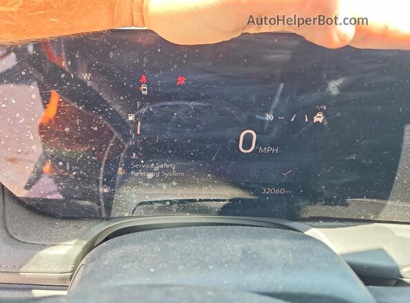 KL4AMGSL3RB013314 2024 BUICK ENCORE Blue Instrument cluster view