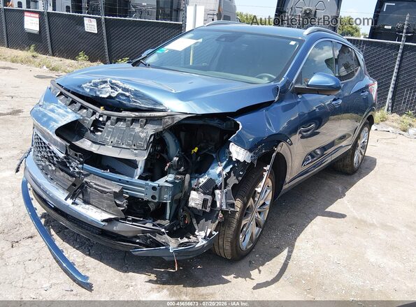 KL4AMGSL4RB189465 2024 BUICK ENCORE Blue Առջևի ձախ երեք քառորդ տեսարան