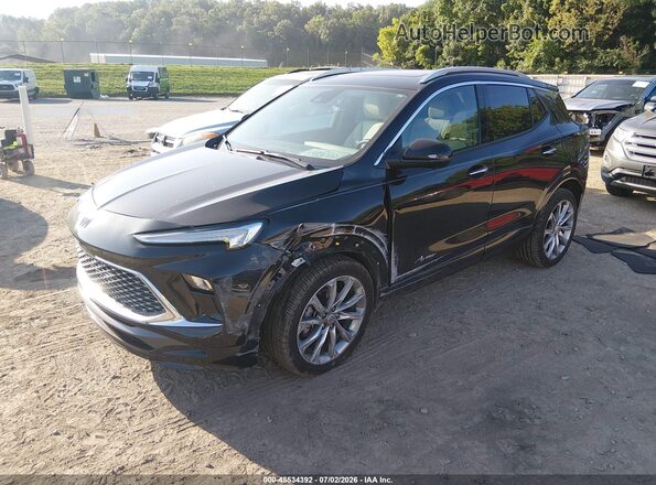 KL4AMGSLXRB065085 2024 BUICK ENCORE Черный Передняя левая четверть