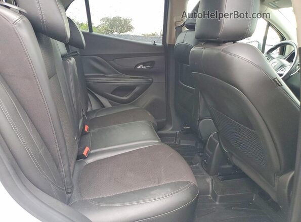 KL4CJ1SB0JB707971 2018 BUICK ENCORE Белый Вид задней части салона