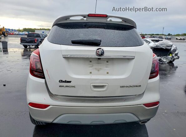 KL4CJ1SB0JB707971 2018 BUICK ENCORE Белый Вид сзади