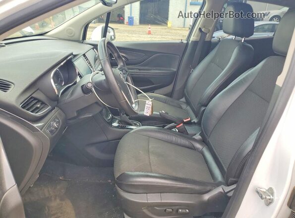 KL4CJ1SB2HB195754 2017 BUICK ENCORE White Widok wnętrza z przodu