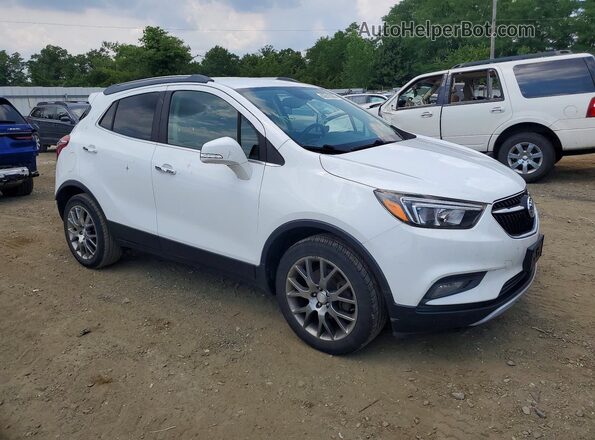 KL4CJ1SB2HB195754 2017 BUICK ENCORE White Przód prawy