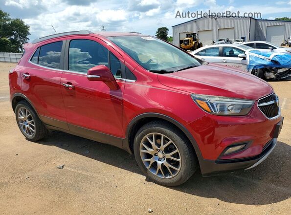 KL4CJ1SB2JB522272 2018 BUICK ENCORE Red წინა მარჯვენა