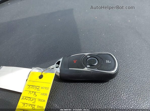 KL4CJ1SB2JB663763 2018 BUICK ENCORE Black Vista del salpicadero
