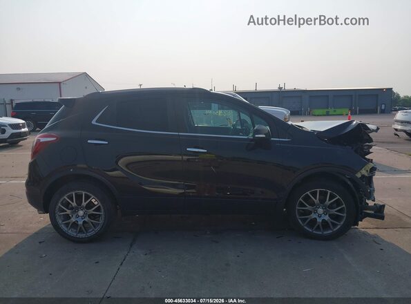 KL4CJ1SB3JB516013 2018 BUICK ENCORE Black Սալոնի հետևի տեսք