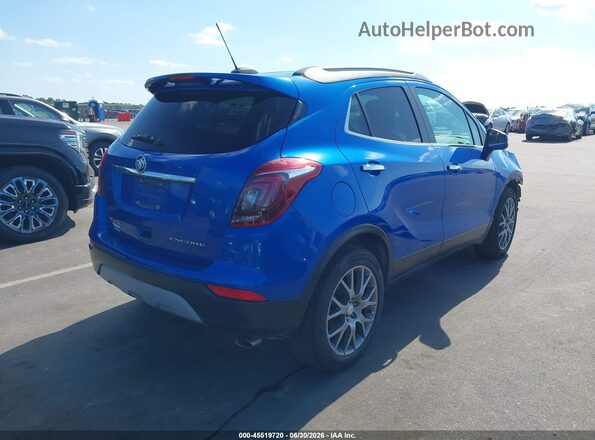 KL4CJ1SB3JB659267 2018 BUICK ENCORE Blue Հետևի աջ