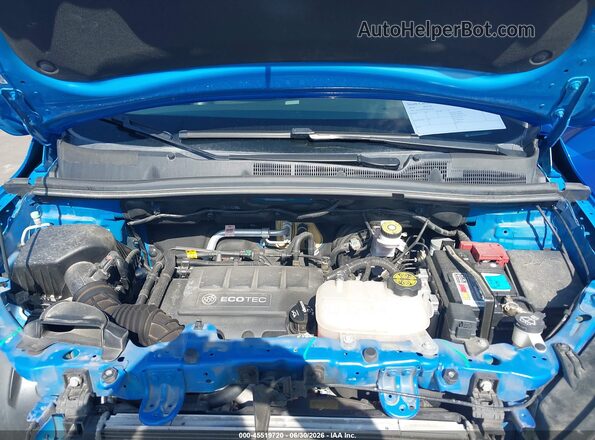 KL4CJ1SB3JB659267 2018 BUICK ENCORE Blue Հետևի տեսք