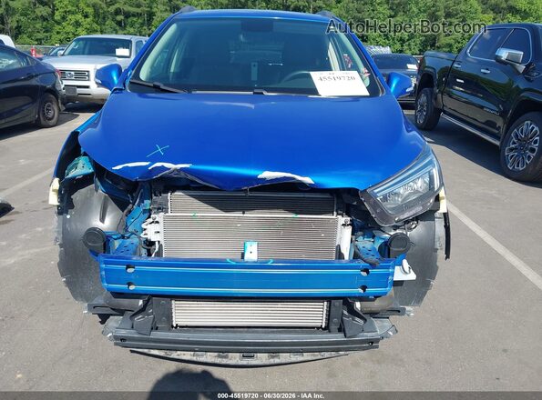 KL4CJ1SB3JB659267 2018 BUICK ENCORE Blue Դիմացի տեսք