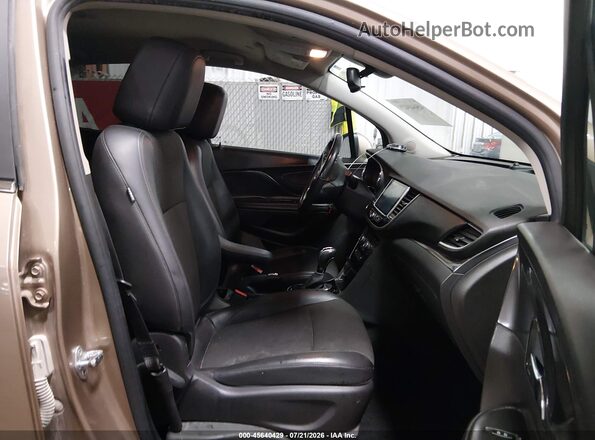 KL4CJ1SB3KB782326 2019 BUICK ENCORE Tan Widok wnętrza z przodu