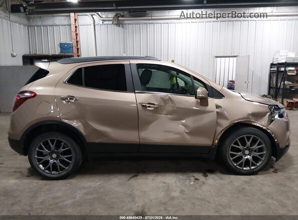KL4CJ1SB3KB782326 2019 BUICK ENCORE Tan Widok wnętrza z tyłu