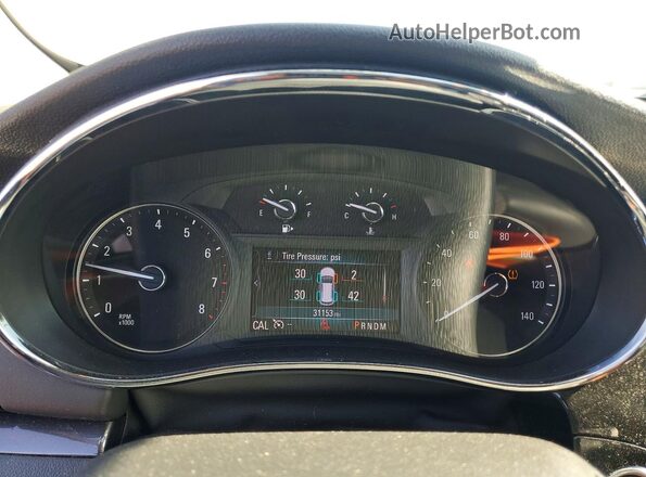 KL4CJ1SB3KB913481 2019 BUICK ENCORE Blue Vista del cuadro de instrumentos