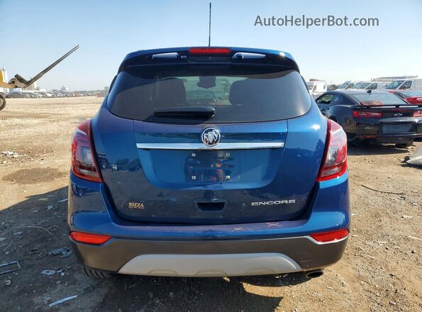 KL4CJ1SB3KB913481 2019 BUICK ENCORE Blue Vista trasera