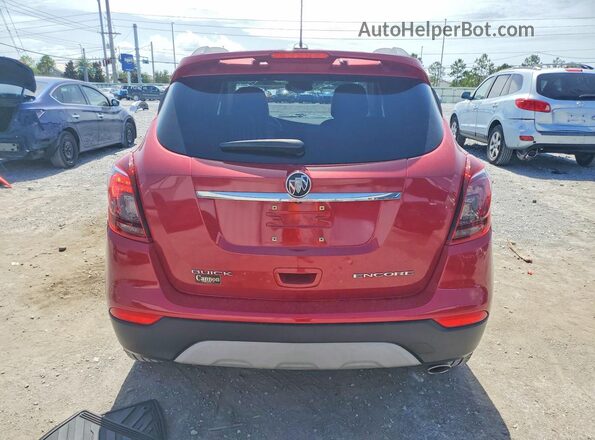 KL4CJ1SB4HB033320 2017 BUICK ENCORE Burgundy Vista trasera