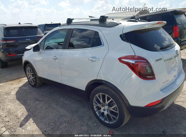 KL4CJ1SB5JB605842 2018 BUICK ENCORE Белый Задняя левая четверть