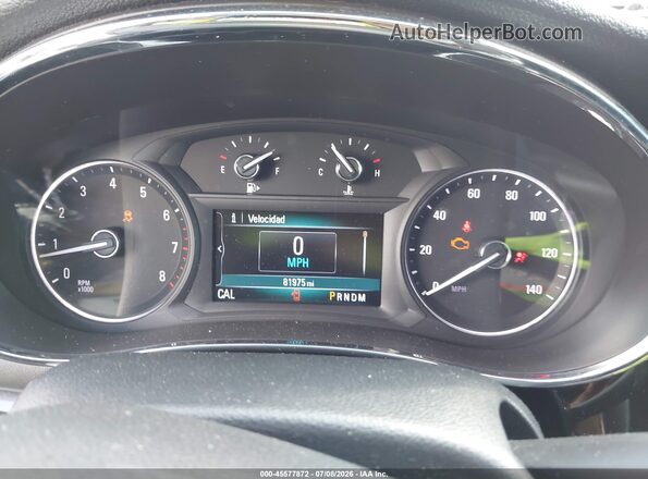 KL4CJ1SB5JB605842 2018 BUICK ENCORE Белый Вид задних сидений