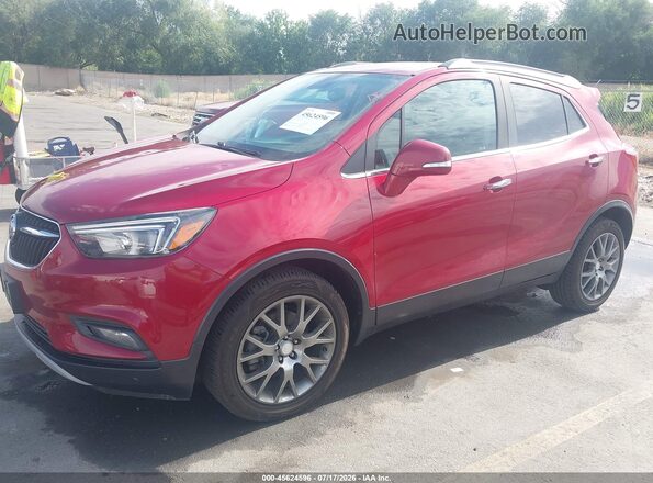 KL4CJ1SB5KB914812 2019 BUICK ENCORE Red Front left