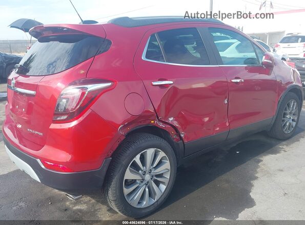 KL4CJ1SB5KB914812 2019 BUICK ENCORE Red Rear right