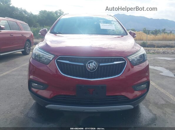 KL4CJ1SB5KB914812 2019 BUICK ENCORE Red Instrument cluster view
