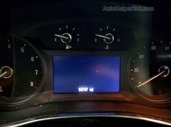KL4CJ1SB6KB900143 2019 BUICK ENCORE Серебряный Вид щитка приборов