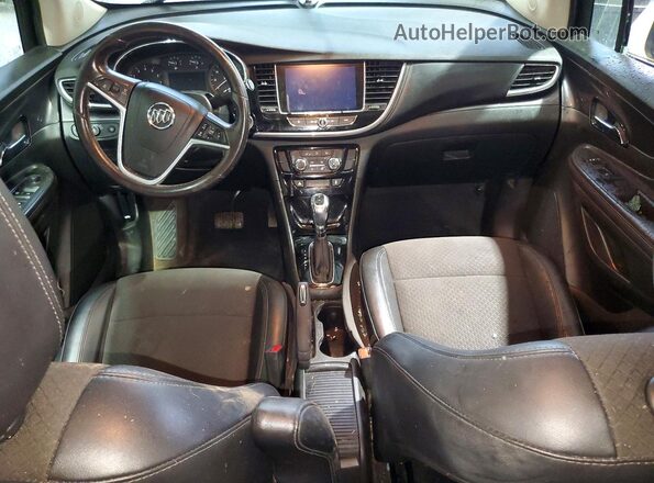 KL4CJ1SB6KB900143 2019 BUICK ENCORE Серебряный Вид панели приборов