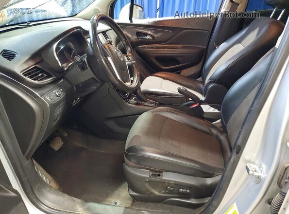 KL4CJ1SB6KB900143 2019 BUICK ENCORE Серебряный Вид салона спереди