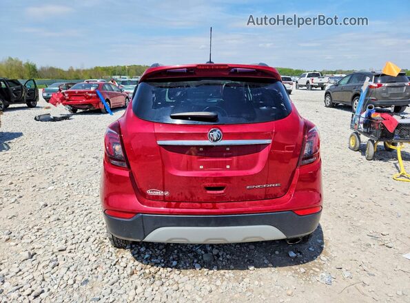 KL4CJ1SB7KB714126 2019 BUICK ENCORE Red Widok z tyłu