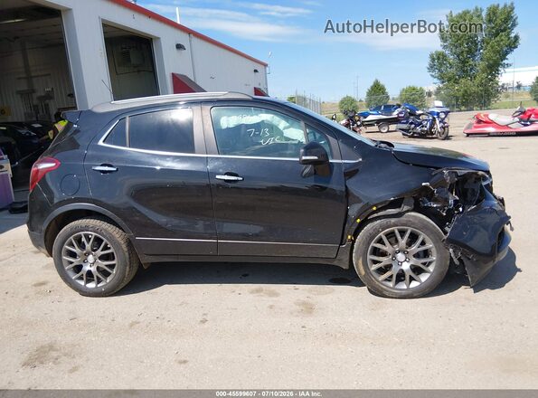 KL4CJ1SB7KB911605 2019 BUICK ENCORE Черный Вид задней части салона