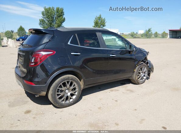 KL4CJ1SB7KB911605 2019 BUICK ENCORE Черный Задняя правая четверть