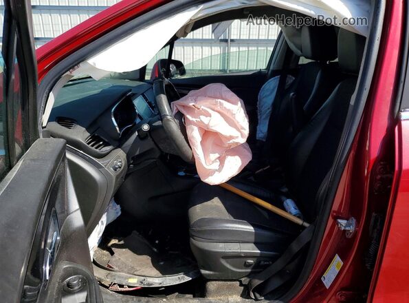 KL4CJ1SB9HB108481 2017 BUICK ENCORE Red Widok wnętrza z przodu