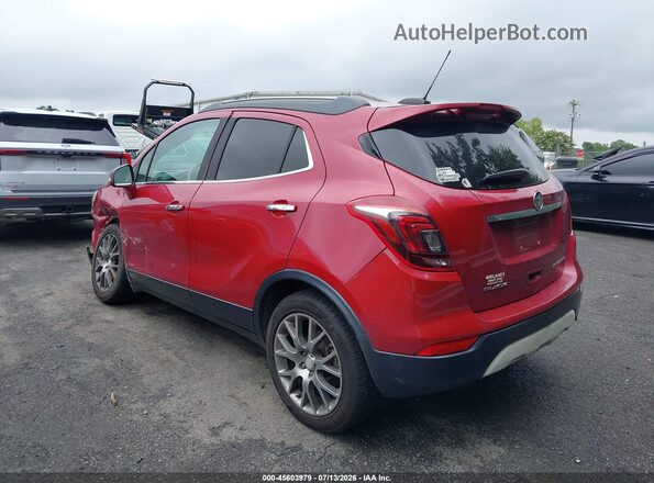 KL4CJ1SBXHB200084 2017 BUICK ENCORE Red Trasero izquierdo