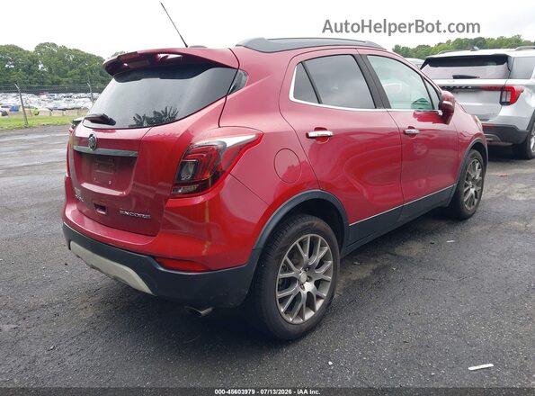 KL4CJ1SBXHB200084 2017 BUICK ENCORE Red Trasero derecho